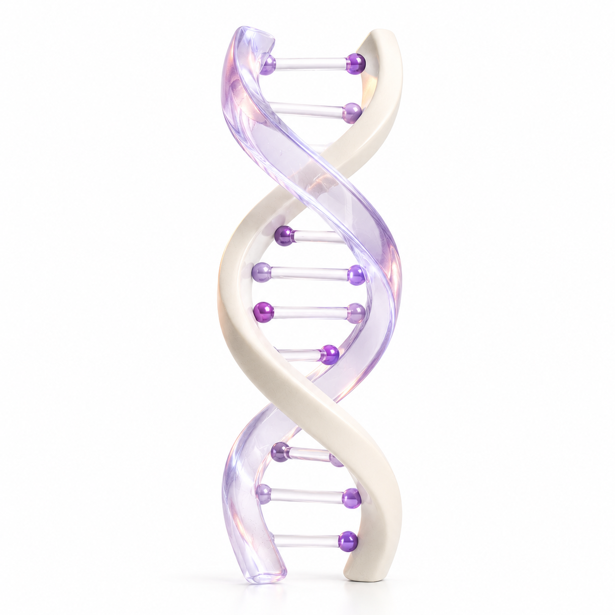 3D-Illustration Genetik-Analyse